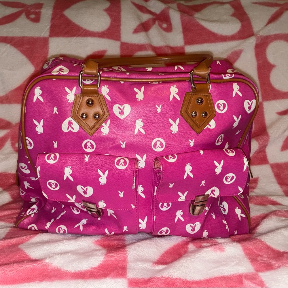 Vintage playboy duffle bag